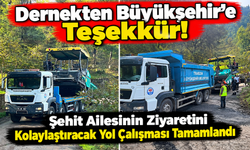 Şehit Mustafa Ali Yazıcıoğlu’nun Kabir Yolu Asfaltlandı