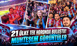 Trabzonspor'un Beşiktaş Zaferi 21 Ülkeden Gelen Gençleri Horona Kaldırdı!