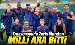 Trabzonspor’da milli ara bitti: 20 günde 5 kritik maç başlıyor