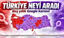 Türkiye’nin Beş Yıllık Google Karnesi: Gündem Yıldan Yıla Değişti