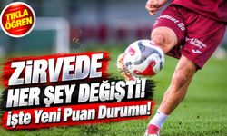 Süper Lig Puan Durumu Değişti! Galatasaray, Beşiktaş, Fenerbahçe ve Trabzonspor Kaçıncı?
