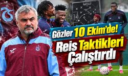 Trabzonspor Samsunspor Derbisi İçin Vitesi Yükseltti: Antrenmanda Dikkat Çeken Detay