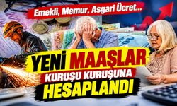 Emekli Ve Memur Maaş Zammında Yeni Tablo! Ocak 2027 Hesapları Ortaya Çıktı