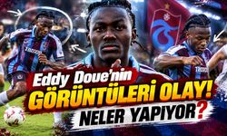 Trabzonspor’un 5 Milyon Euroluk Gözdesi Eddy Doue! Görüntüleri Gündem Oldu