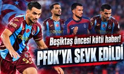 Trabzonspor'a Beşiktaş Derbisi Öncesi Kötü Haber! Melih Kabasakal PFDK'ya Sevk Edildi