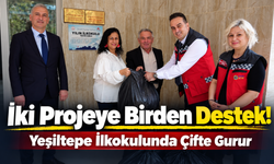Yeşiltepe İlkokulunda Çifte Gurur: İki Projeye Birden Destek