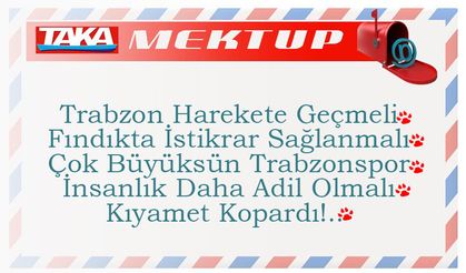 Trabzon Artık Harekete Geçmeli