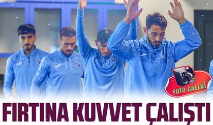 Trabzonspor, Adana Demirspor Maçı Hazırlıklarını Sürdürdü