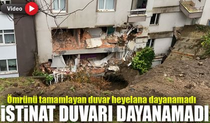 Rize’de Heyelan Felaketi: İstinat Duvarı Ömrünü Tamamlamıştı