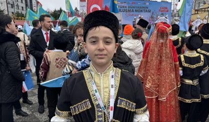 Türk Dünyası Çocuk Festivali'nden renkli görüntüler