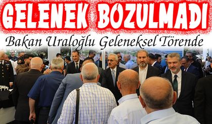 Akçaabat’ta Bayram Coşkusu: Bakan Uraloğlu Geleneksel Törende