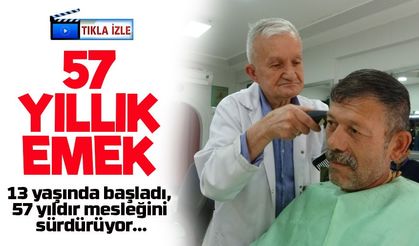 Giresun’da 57 yıl: Bir ustanın makasıyla şekillenen hayat