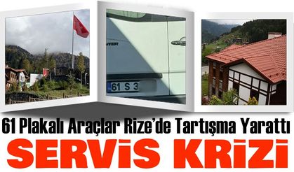 Ayder Yaylası’nda Servis Krizi! 61 Plakalı Araçlar Rize’de Tartışma Yarattı