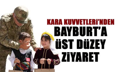 Kara Kuvvetleri'nden Bayburt'a Üst Düzey Ziyaret