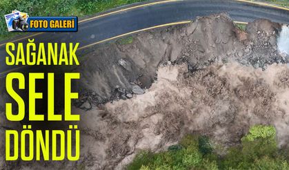 Artvin’i Sel ve Heyelan Vurdu: Dron Görüntüleri Tahribatı Gösterdi