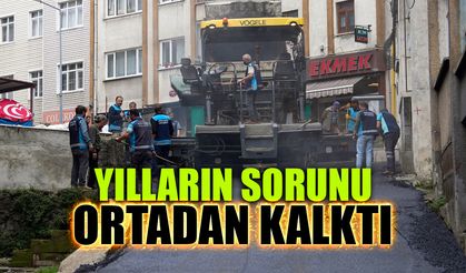 Trabzon'da Yılların Sorunu Ortadan Kalktı!