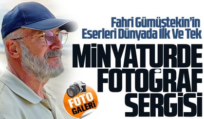 Trabzonlu fotoğraf sanatçısı-yazar Fahri Gümüştekin’in Eserleri Dünyada İlk Ve Tek