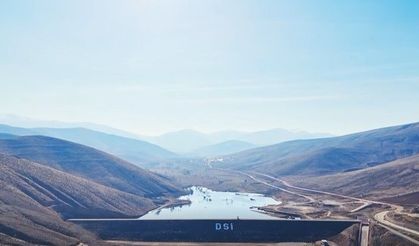 Bayburt'taki Yelpınar Göleti'nde su tutulmaya başlandı