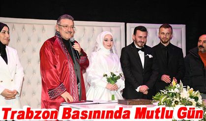 TAKA Gazetesi Spor Servisi gazetecilerinden Salih Bıyık, Melek Bıyıklı ile görkemli bir törenle dünya evine girdi