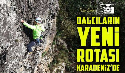 Yoroz Kent Ormanı’ndaki Sarp Kayalar, Dağcıların Yeni Gözdesi Oldu