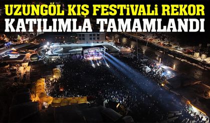 Uzungöl Kış Festivali’ne rekor ilgi: 130 bini aşkın ziyaretçi ağırlandı