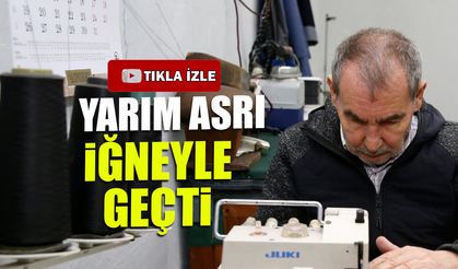 İğneyle Geçen Bir Ömür: 58 Yıldır Aynı Tezgâhta Ustalık Hikâyesi