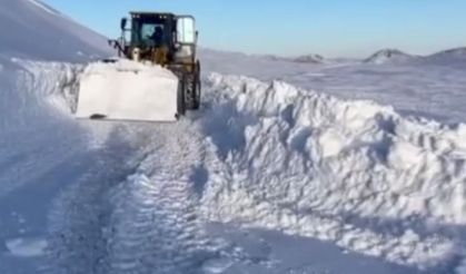 Kar kalınlığı 3 metreyi buldu