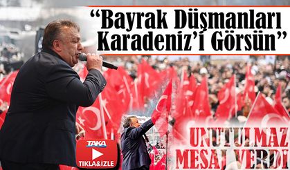 İsmail Türüt’ten Uzungöl’de Net Mesaj: “Bayrak Düşmanları Karadeniz’i Görsün”