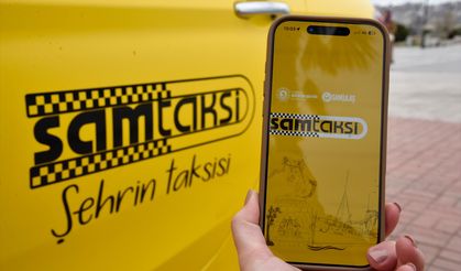 Samsun'da 'SamTaksi' mobil uygulaması hizmete girecek