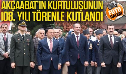 Akçaabat’ta Kurtuluşun 108. Yılında Birlik ve Beraberlik Vurgusu