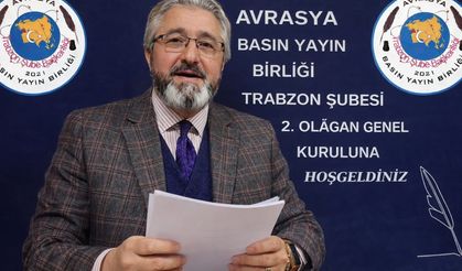 Avrasya Basın Yayın Birliği Trabzon Şubesi’nde Güven Tazelendi: Cemal Yıldız Yeniden Başkan