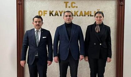 Tonya ve Şalpazarı Kaymakamlarından Of’a Anlamlı Ziyaret