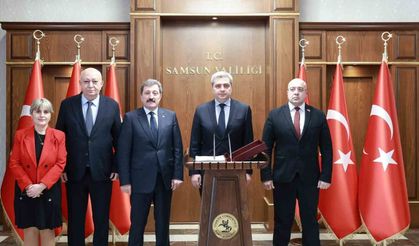 Gürcistan heyeti Samsun'da: Dostluk bağları pekişti