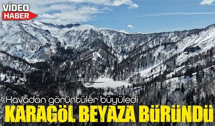 Borçka Karagöl’de kartpostallık görüntüler: Drone çekimleri dikkat çekti