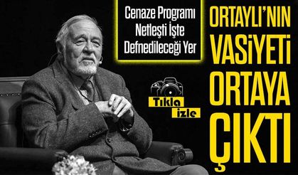 İlber Ortaylı'nın Vasiyeti Ortaya Çıktı ; Cenaze Programı Netleşti İşte Defnedileceği Yer