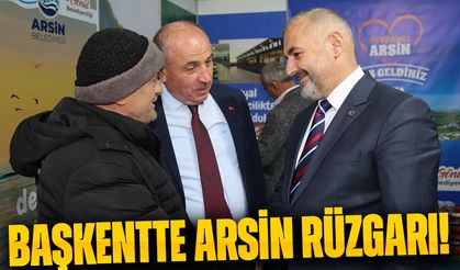 Başkentte Arsin Rüzgarı! Ziyaretçiler Standa Akın Etti