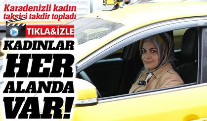 Rize’de Kadın Taksici Havva Paliç’ten İlham Veren Hikâye