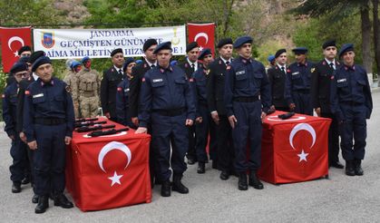 Gümüşhane'de engelli gençler temsili askerlik yaptı