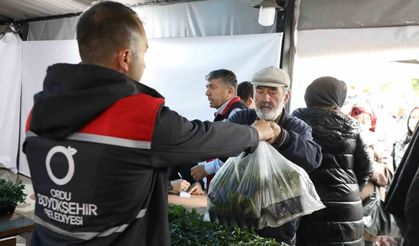 Ordu Büyükşehir, 7 yılda 5 milyona yakın fide dağıttı