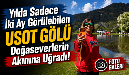 İki Ay Sonra Kuruyacak Doğa Harikası Göl Fotoğraf Tutkunlarının Yeni Gözdesi Oldu
