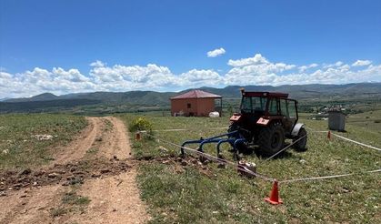 Gümüşhane'de bir kişi traktörde ölü bulundu