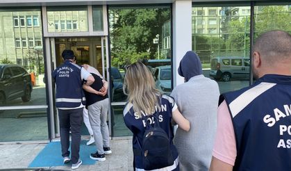 Samsun'daki fuhuş operasyonunda yakalanan 2 zanlı tutuklandı