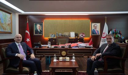 Karaismailoğlu’ndan Mustafa Destici’ye Taziye Ziyareti