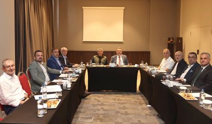TTSO'da Trabzon Dünya Ticaret Merkezi yönetim kurulu toplantısı yapıldı