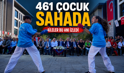 Ortahisar Yaz Spor Okulu’nda 461 Çocuğun Heyecanı Başladı