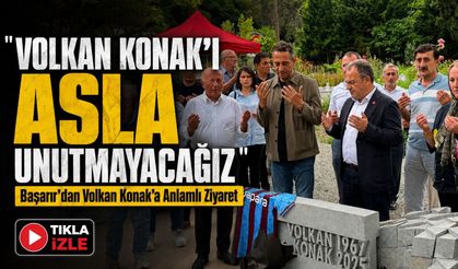 Ali Mahir Başarır’dan Volkan Konak’ın Kabrine Duygusal Vefa Ziyareti