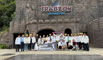 Zonguldaklı Madenciler Trabzon Akvaryum’da: Maç Öncesi Sürpriz Buluşma