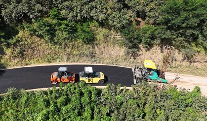 Ordu’da iki ilçeyi bağlayan yola sıcak asfalt: Güzergâh yenilendi