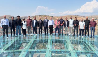 İletişim Başkanlığı Erzincan Bölge Müdürü Ödeş, Bayburt'ta gazetecilerle buluştu