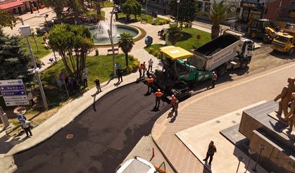 Bafra’da Yol Mesaisi Hız Kesmiyor: Bakım ve Asfalt Sürüyor